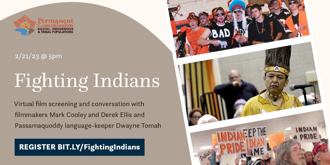 Fighting Indians film screening announcement